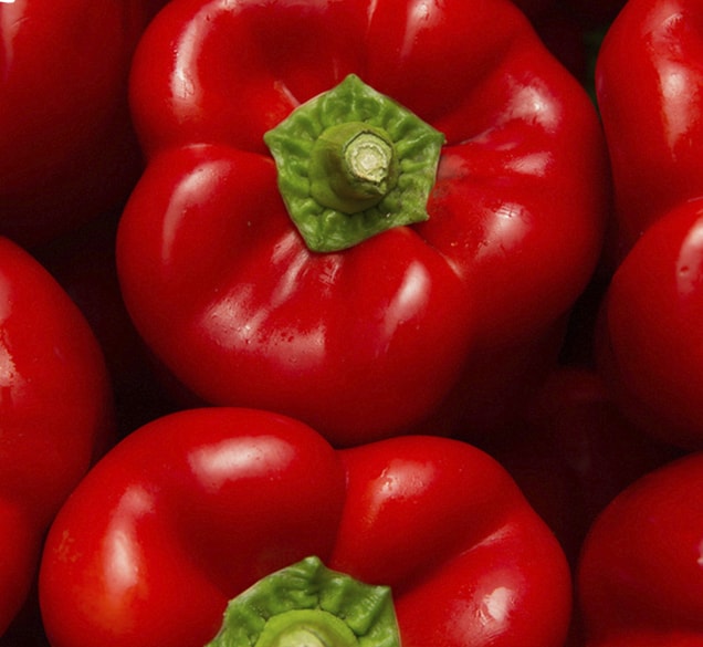 concentrates-red-pepper close up of the top of a red pepper