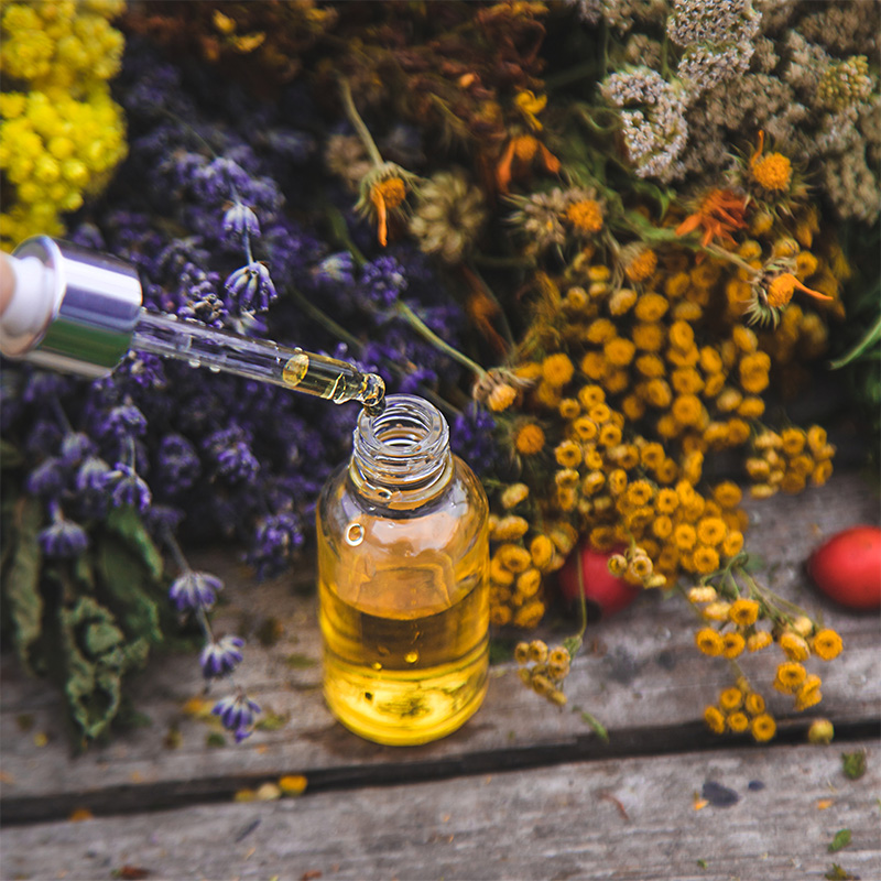 dried botanicals with tincture dried botanicals with tincture